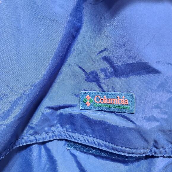 Columbia Vintage Jacket Mens Size XL Blue Black Pink Powder Keg 80's 90's - Picture 11 of 11